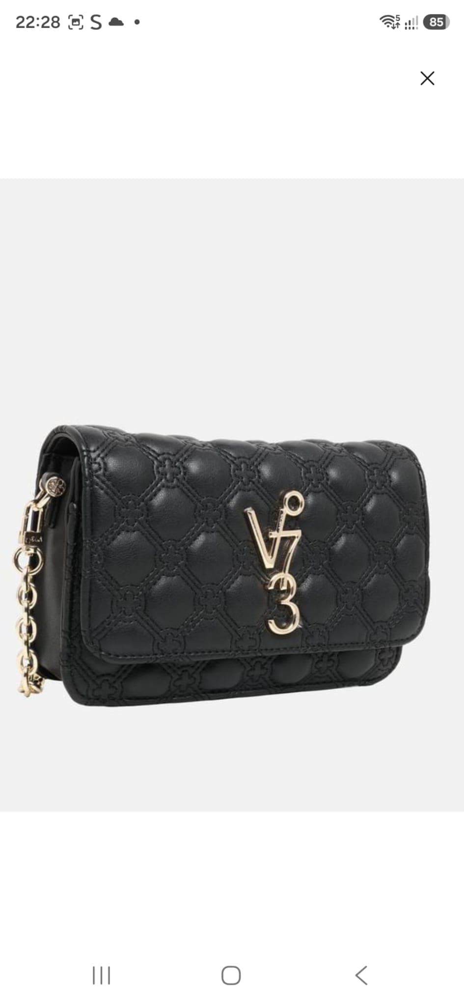 Eva Crossbody Bag in black